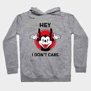 Hey I dont care Hoodie